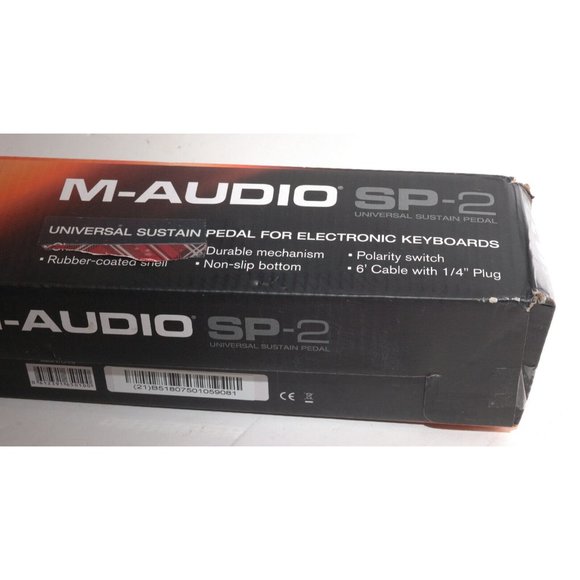M-Audio SP-2 Universal Sustain Pedal for Electronic Keyboards New Open Box - Picture 7 of 7